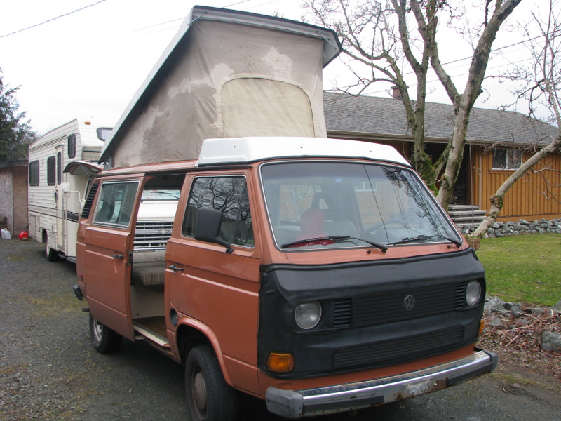  the jump and gotten ourselves an older 1984 VW Westfalia camper van