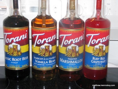 Torani Syrups